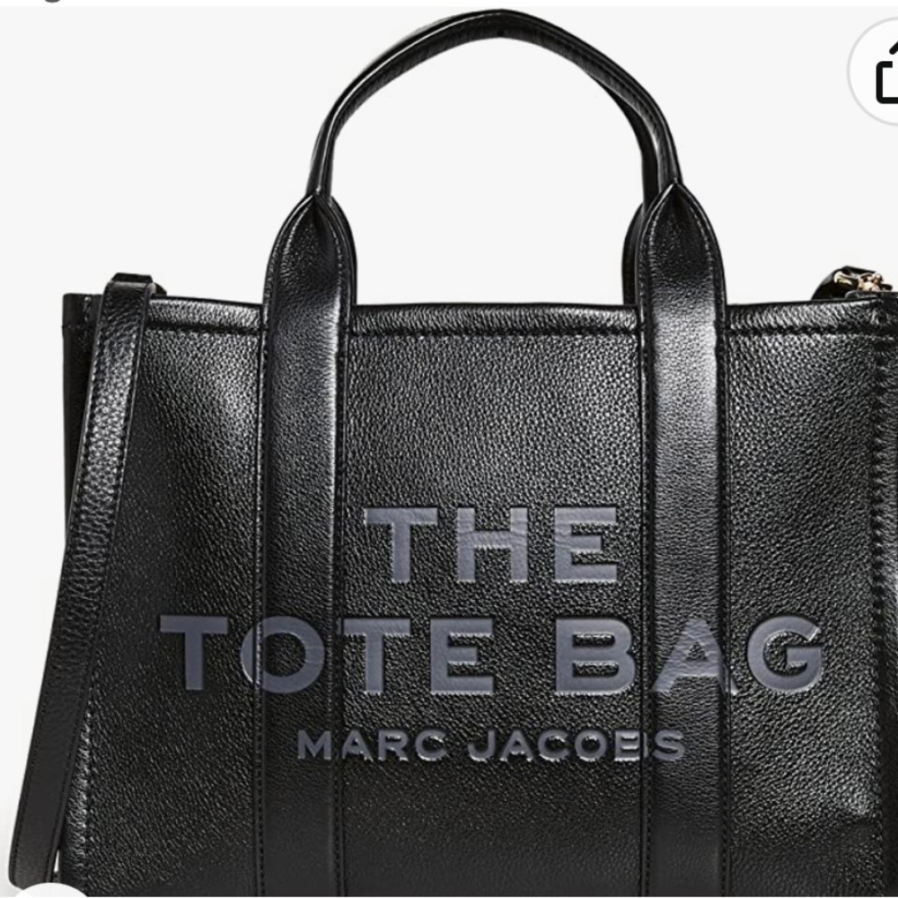 100% Authentic—Marc Jacob Leather Tote - medium